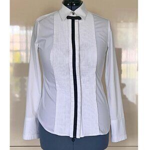 New York & Company White Blouse Size M